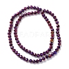 Electroplate Glass Beads Strands LS-EGLA-K015-09E-2