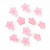 Transparent Acrylic Beads X-PL554-02-3