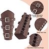 Leatheroid Punk Style Cuff Wristband for Bikers AJEW-WH0020-38A-4