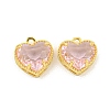 Rack Plating Brass Charms KK-M290-02E-G-1