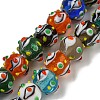 Handmade Lampwork Beads Strands LAMP-N025-05A-1