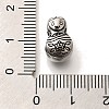 304 Stainless Steel European Beads STAS-G350-05AS-3