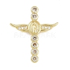 Easter Theme Brass Micro Pave Cubic Zirconia Pendants LS-KK-Z123-04G-1