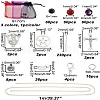 DIY Catholic Rosary Beads Necklace Making Kits DIY-AR0002-65-2