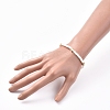 Handmade Polymer Clay Heishi Bead Stretch Bracelets BJEW-JB05077-5