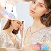 Mother's Day Ion Plating(IP) 201 Stainless Steel Pendants STAS-UN0031-84-7