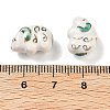 Handmade Porcelain Beads PORC-L079-12-3
