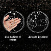 1Pc Plastic Pearl Round Beaded Trim OCOR-GF0004-43A-5