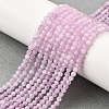 Natural Kunzite Beads Strands G-G259-D11-3mm-1