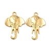 Ion Plating(IP) 304 Stainless Steel Pendants STAS-H172-09G-2