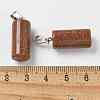 Synthetic Goldstone Pendants G-B127-17P-02-3