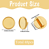 48Pcs Alloy Slide Charms Cabochon Settings FIND-SC0016-55B-G-2