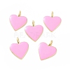 Brass Enamel Pendants LS-KK-P204-14G-C-1