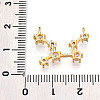 Brass Micro Pave Cubic Zirconia Pendants KK-N261-120G-G-3