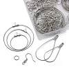 DIY Wire Wrap Earring Making Kit DIY-FS0005-09-5
