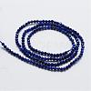 Natural Lapis Lazuli Bead Strands G-G663-48-3mm-2
