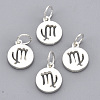 925 Sterling Silver Charms X-STER-T002-44S-06-1