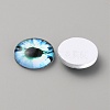 Glass Cabochons LS-GLAA-WH0033-75E-10-2