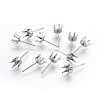 Tarnish Resistant 304 Stainless Steel Stud Earring Findings LS-STAS-P221-20F-P-1