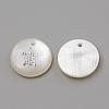 Freshwater Shell Pendants SHEL-Q010-005P-2