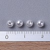 Imitated Pearl Acrylic Beads PACR-4D-1-4