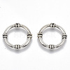 Tibetan Style Alloy Linking Rings TIBE-S320-144AS-LF-1