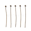 Brass Ball Head Pins LS-RP0.5x30mm-AB-1