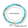 Bohemian Natural Imperial Jasper Round Beads Stretch Bracelets NO3013-5-2