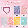 120G 6 Colors Plastic Sequins Beads PVC-CP0001-02B-2