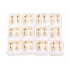 Star Glass Ear Fake Plugs EJEW-H105-23G-A-1
