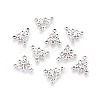 Triangle Tibetan Style Alloy Chandelier Components Links X-LF0178Y-1