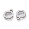 Tarnish Resistant 304 Stainless Steel Pendants STAS-A045-09P-2