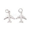 Rack Plating Brass Charms X-ZIRC-C042-09P-3