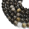 Natural Volcanic Agate Beads Strands G-G305-A01-10mm-4
