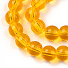 Transparent Glass Beads Strands X-GLAA-T032-T6mm-11-2