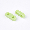 2-Hole Opaque Glass Seed Beads SEED-S023-21A-06-2