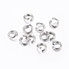 Tarnish Resistant 304 Stainless Steel Open Jump Rings X-STAS-H437-3.5x0.7mm-1