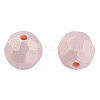 Spray Painted Acrylic Beads MACR-N006-26-C01-4