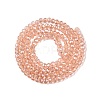 Electroplate Glass Beads Strands EGLA-A044-T2mm-A21-3