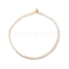Grade A Natural Pearl Rice Beaded Necklace for Women NJEW-JN03958-1