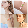 40Pcs 10 Style Transparent Enamel Acrylic Beads TACR-SC0001-09B-6