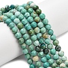 Natural Peruvian Turquoise(Jasper) Beads Strands G-L642-B08-6mm-1
