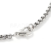 Tibetan Style Alloy Pendant Necklaces NJEW-P284-04AS-3