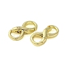 Brass Spring Gate Rings KK-B089-07G-2