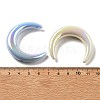 UV Plating Opaque Acrylic Beads PACR-Q005-03-3