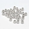 Fancy Cut Textured 925 Sterling Silver Round Beads STER-F012-03D-2