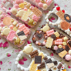 100Pcs 3 Styles Resin Decoden Cabochons RESI-SP0001-28-5