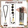 6Pcs Muslim Islamic Prayer Rosary Bracelets BJEW-PH0004-64A-2