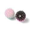 50Pcs 5 Colors Imitation Pearl Acrylic Beads OACR-FS0001-62A-2