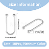 10Pcs Alloy Bikini Clips FIND-FH0009-23P-2